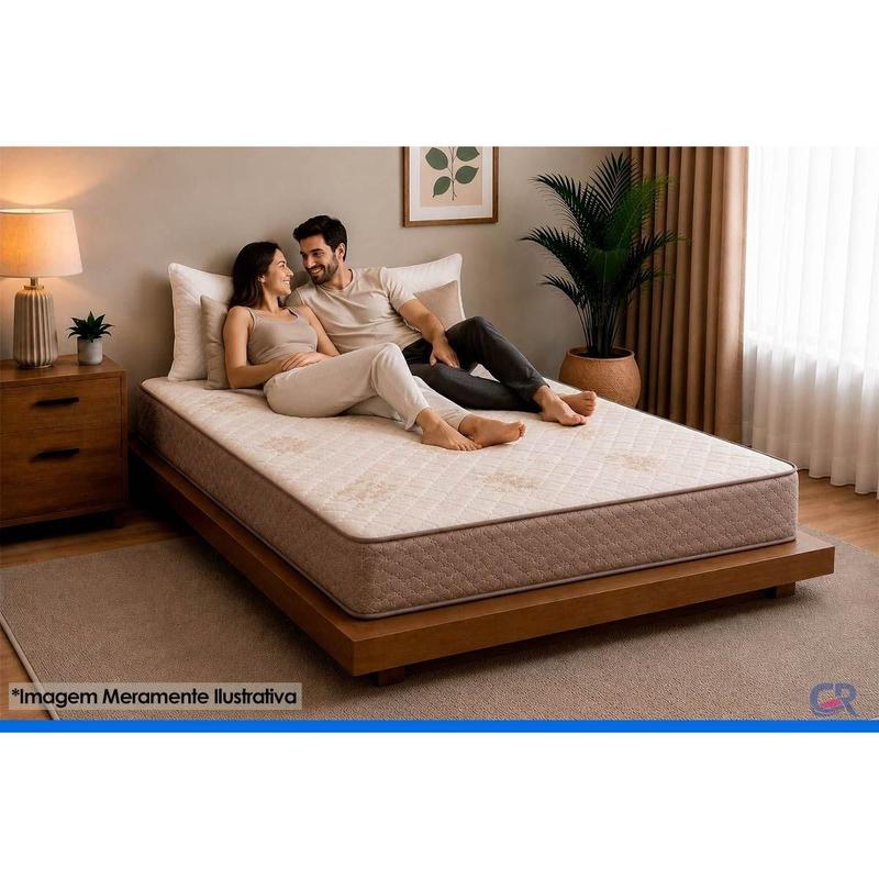 Colchão Casal D33 Luckspuma Supreme Bordado 138x188x20 - Colchão